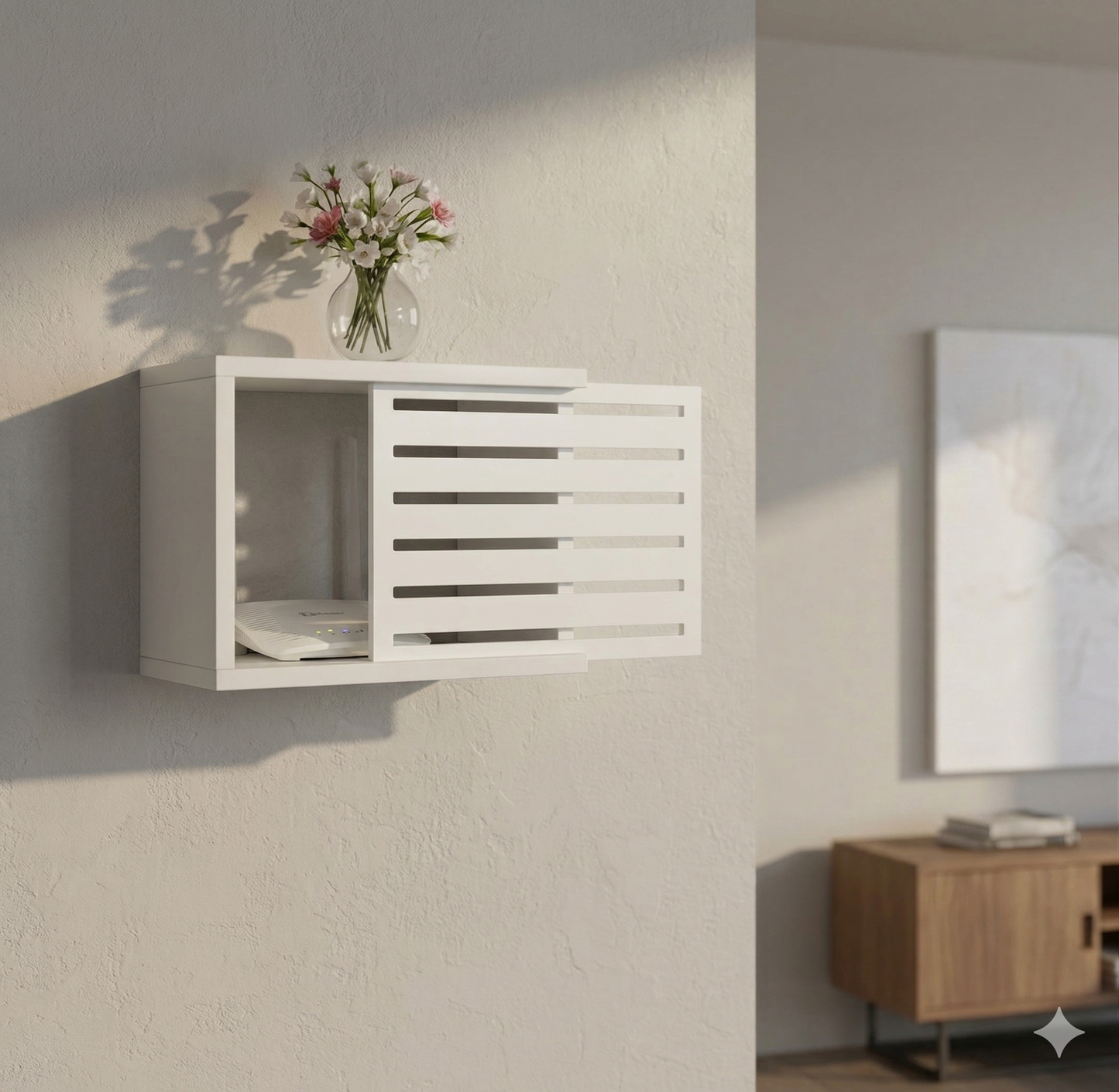 Modülare Sorelis Dekoratif Modem Saklama Kutusu